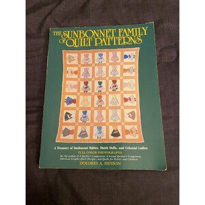 Sunbonnet Family of Quilt Patterns Quilting Crafting Book